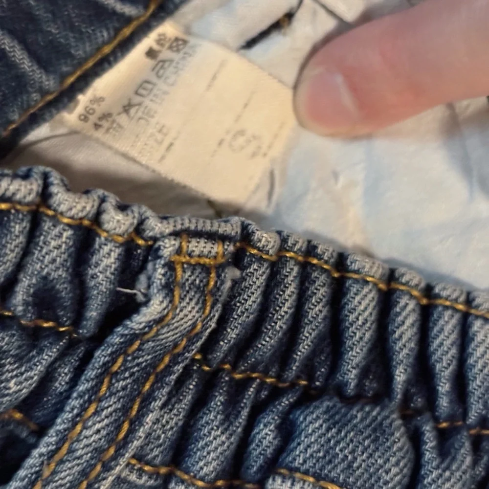 Button down denim skirt - Picture 5 of 6